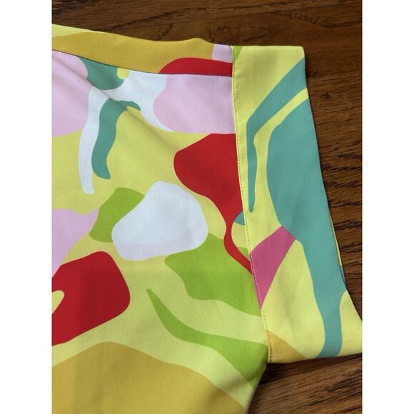 Crosby By Mollie Burch Women’s Tunic Taffy Pattern V-Neck Size Small $175 - Picture 8 of 10